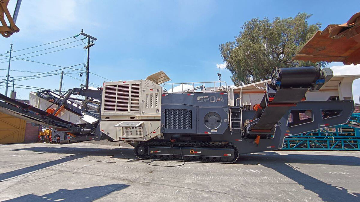 150-200tph Track-Mounted Impact Crusher Station